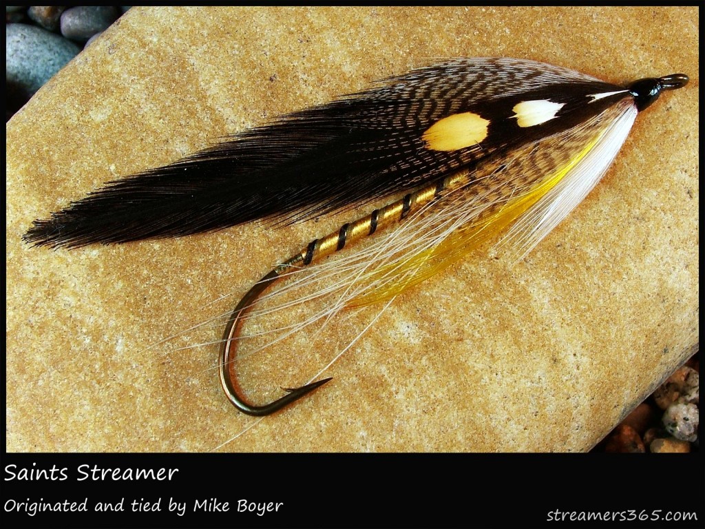 #185 Saints Streamer - Mike Boyer