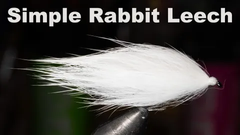 Video thumb for Rabbit fur Leech (or baitfish)