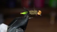 Video thumb for Peaking Caddis Jig Fly