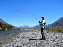 User submitted picture: Hooked up on a large Dobs...