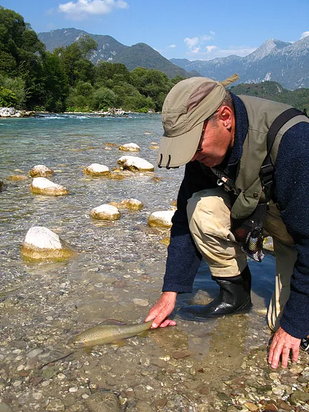 User submitted picture: The man & the fish